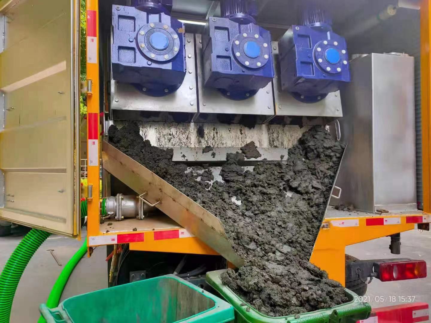 大兴化粪池清掏城市维护站-泥浆净化干湿分离处理